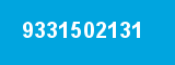 9331502131 9331502131