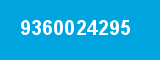 9360024295 9360024295