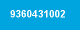 9360431002 9360431002