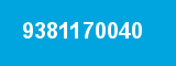9381170040 9381170040