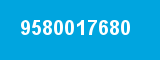9580017680 9580017680