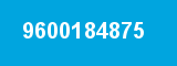 9600184875 9600184875