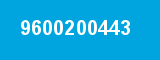 9600200443 9600200443