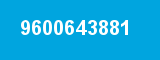 9600643881 9600643881