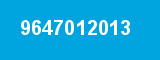 9647012013 9647012013