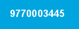 9770003445 9770003445