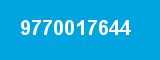 9770017644 9770017644