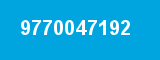 9770047192 9770047192
