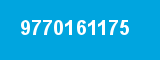 9770161175 9770161175