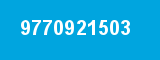 9770921503 9770921503