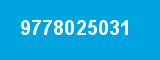 9778025031