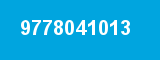 9778041013 9778041013