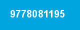 9778081195