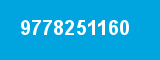 9778251160 9778251160
