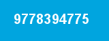 9778394775 9778394775