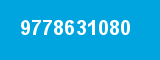 9778631080 9778631080