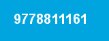 9778811161