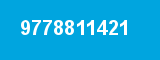 9778811421 9778811421