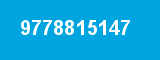 9778815147 9778815147