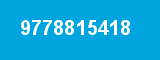 9778815418 9778815418