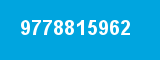 9778815962 9778815962