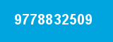 9778832509 9778832509