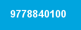 9778840100 9778840100