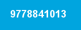 9778841013 9778841013