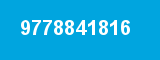 9778841816 9778841816
