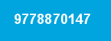 9778870147 9778870147