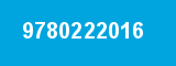 9780222016 9780222016