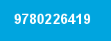 9780226419 9780226419