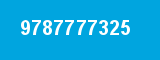 9787777325 9787777325