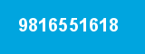 9816551618 9816551618