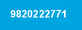 9820222771 9820222771