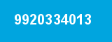 9920334013 9920334013
